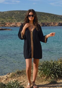 Túnica Negro y Oro