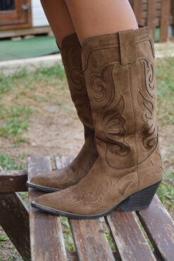 Botas Cowgirl Camel