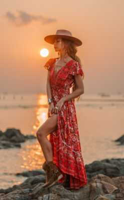 Vestido Valentina Red