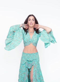 Top Gypsy Ocean Green