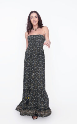 Vestido Free Lace Ocean Black