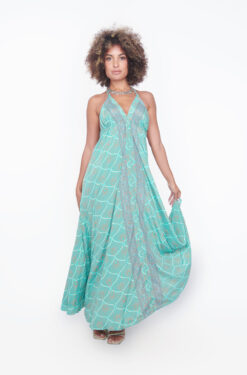 Vestido Free Beach Ocean Green