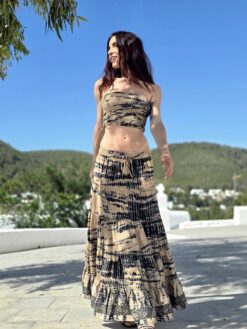 Maxi Falda Dream Tie Dye Sand
